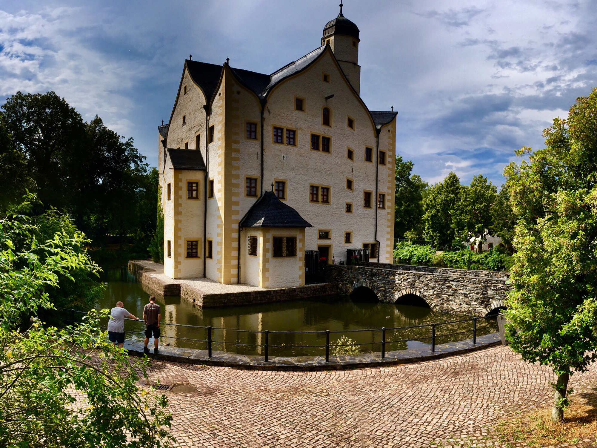 Geschichtstour im Wasserschloss Klaffenbach